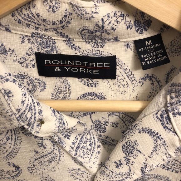 ROUNDTREE & YORKE Collared Shirt - Picture 5 of 5
